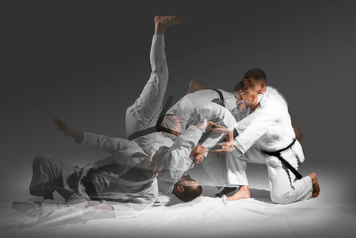 Aikido ukemi - gurulás lassítva