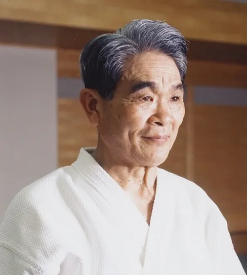 Shoiji Nishio aikido shihan arckép